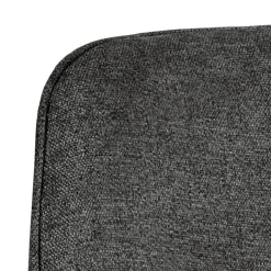 CASA Living Carlton Spisebordsstol - 2 stk. H 83,5 x B 52 x D 56 cm - Stål - Mørkegrå