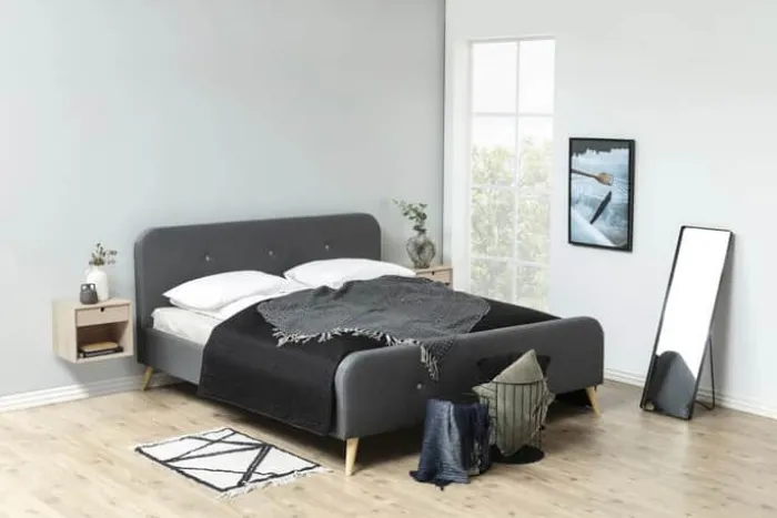 CASA Living Century Natbord H 33 x B 37 x D 32 cm - Finér - Hvid