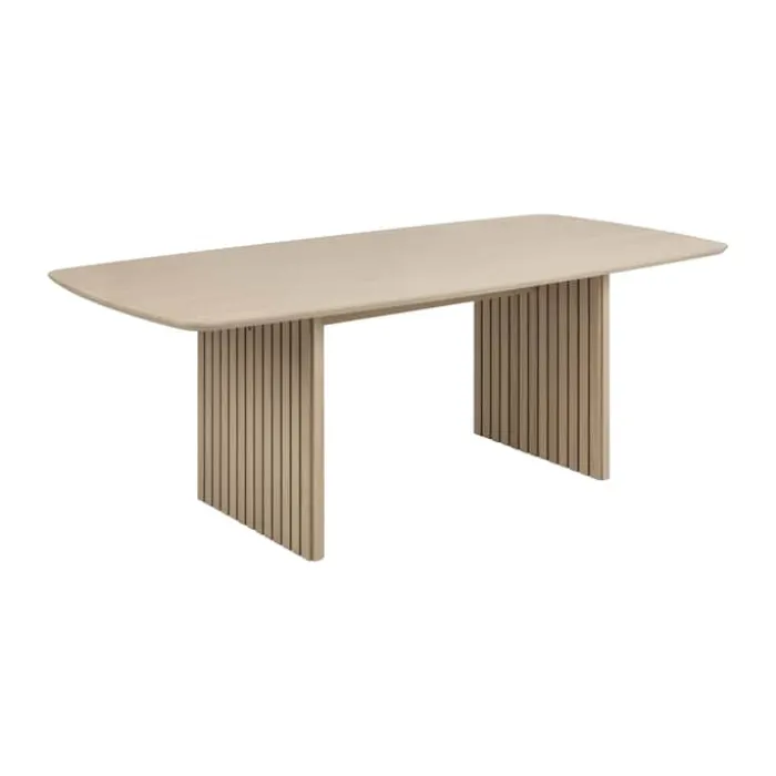 CASA Living Christo Spisebord B 105 x H 75 x L 220 cm - Egetræsfiner - Hvidpigmenteret