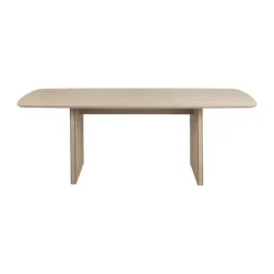 CASA Living Christo Spisebord B 105 x H 75 x L 220 cm - Egetræsfiner - Hvidpigmenteret