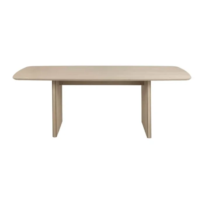 CASA Living Christo Spisebord B 105 x H 75 x L 220 cm - Egetræsfiner - Hvidpigmenteret