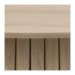 CASA Living Christo Spisebord Ø 120 x H 75 cm - Egetræsfiner - Mat Natur