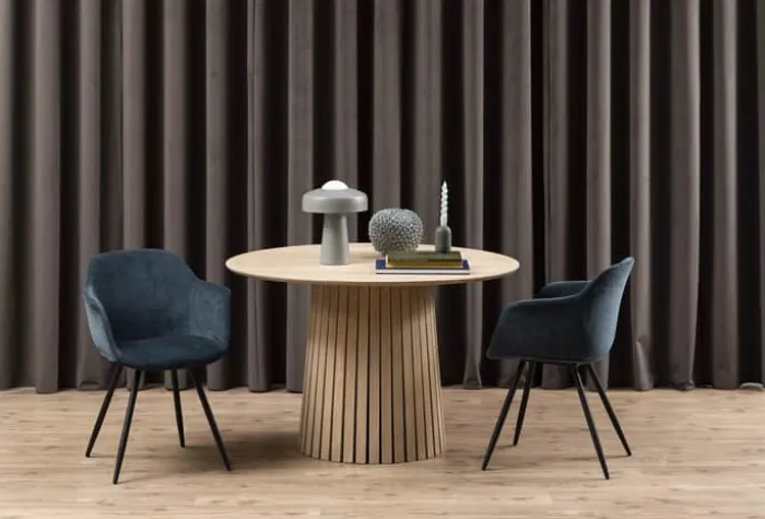 CASA Living Christo Spisebord Ø 120 x H 75 cm - Egetræsfiner - Mat Natur