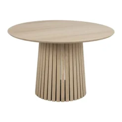 CASA Living Christo Spisebord Ø 120 x H 75 cm - Egetræsfiner - Mat Natur