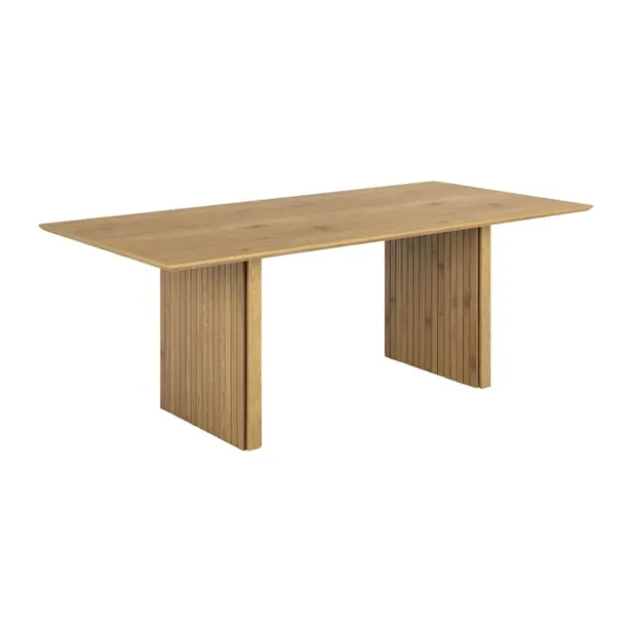 CASA Living Colima Spisebord H 75 x B 210 x L 100 cm - Melamin - Natur