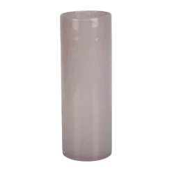 CASA Living Cylinder Vase Ø 12 x H 30 cm - Glas - Rosa