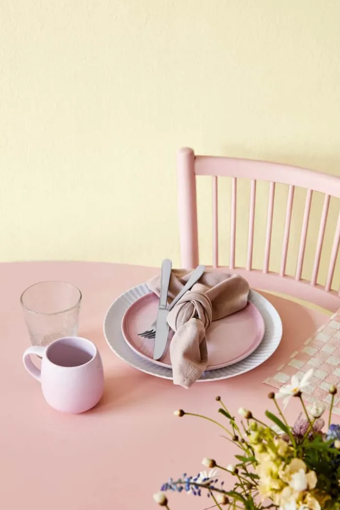 CASA Living Daisy Middagstallerken Ø 27 cm - Porcelæn - Hvid