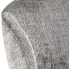 CASA Living Darlene Spisebordsstol H 80 x B 58,5 x D 60 cm - Stof/stål - Lysegrå