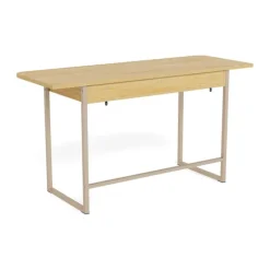 CASA Living Darlington Konsolbord H 77 x B 140 x D 40 cm - Staal - Natur