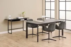 CASA Living Darlington Konsolbord H 77 x B 140 x D 40 cm - Stål - Sort