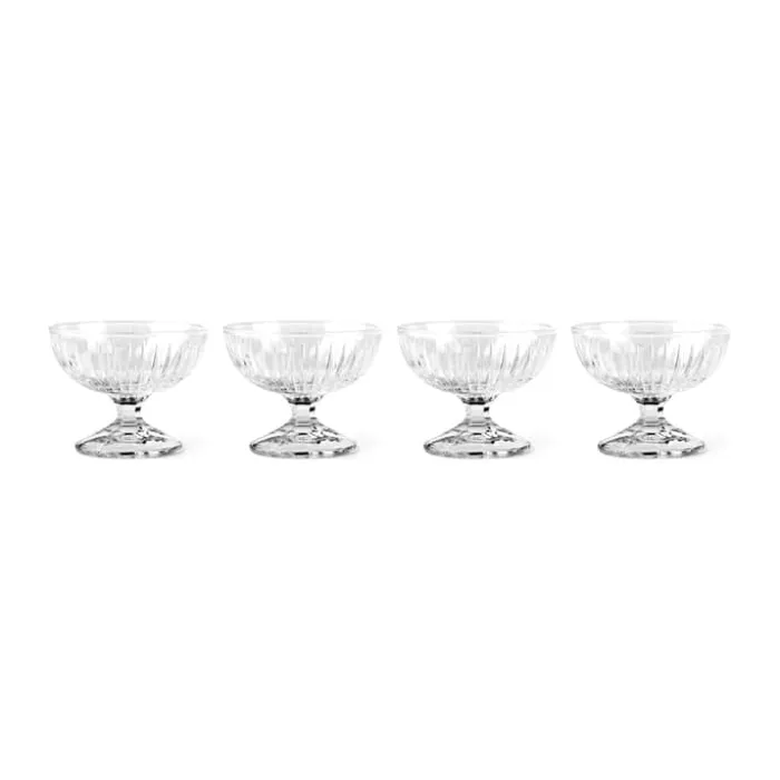 CASA Living Dessertskål - 4 stk. Glas - Klar