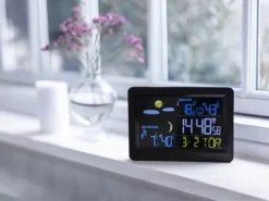 CASA Living Digital Vejrstation H 11,5 x L 16 cm - Sort