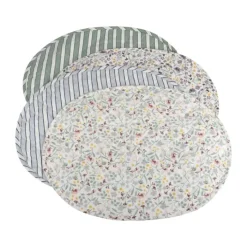 CASA Living Dækkeserviet B 35 x L 47 cm - Bomuld - Lyseblå