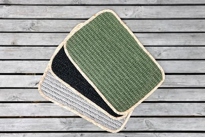 CASA Living Dækkeserviet B 45 x L 30 cm - Papir - Sort