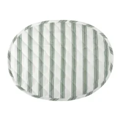 CASA Living Dækkeserviet B 35 x L 47 cm - Bomuld - Grøn