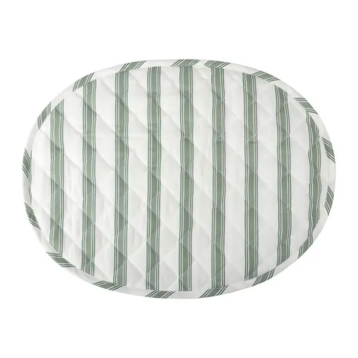 CASA Living Dækkeserviet B 35 x L 47 cm - Bomuld - Grøn