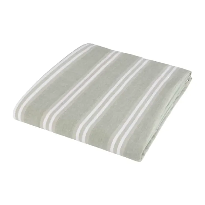 CASA Living Dug B 140 x L 270 cm - Bomuld/polyester - Grøn