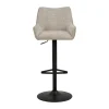 CASA Living Eddie Barstol H 114 x B 51 x L 50,5 cm - Stål/jute - Beige