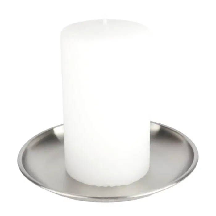 CASA Living Fad Ø 14 cm - Metal - Sølvfarvet