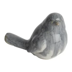 CASA Living Figur - Fugl H 8 cm - Stentøj - Blå