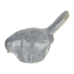 CASA Living Figur - Fugl H 8,5 cm - Stentøj - Blå