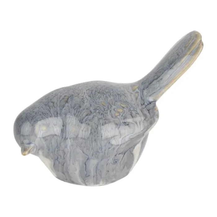 CASA Living Figur - Fugl H 8,5 cm - Stentøj - Blå