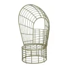 CASA Living Fletstol m. himmel H 151 x B 92 x D 75 cm - Grå