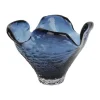 CASA Living Flower Glasskål Ø 30 x H 21,5 cm - Glas - Blå