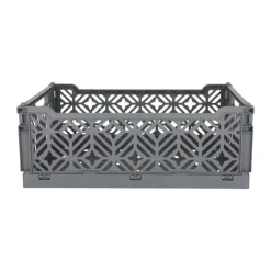 CASA Living Foldekasse B 30 x L 40,5 cm - Plastik - Grey