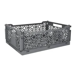 CASA Living Foldekasse B 30 x L 40,5 cm - Plastik - Grey