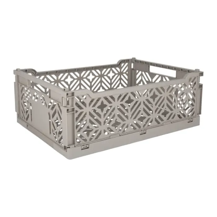 CASA Living Foldekasse B 30 x L 40,5 cm - Plastik - Latte