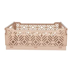 CASA Living Foldekasse B 30 x L 40,5 cm - Plastik - Nude