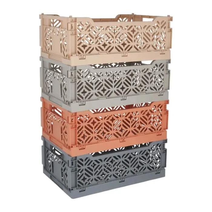 CASA Living Foldekasse B 30 x L 40,5 cm - Plastik - Nude