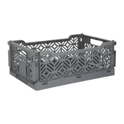 CASA Living Foldekasse B 20 x L 30,7 cm - Plastik - Grey