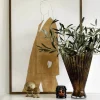 CASA Living Fyrfadsstage H 7,7 cm - Glas - Coffe