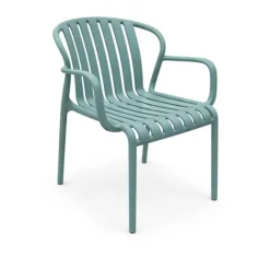 CASA Living Havestol H 79 x B 60 x L 54 cm - Plastik - Grøn