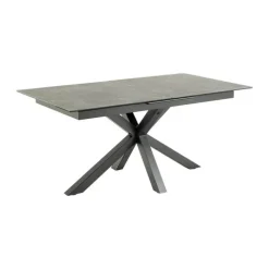 CASA Living Heaven Spisebord H 76 x B 90 x L 120 cm - Keramik/metal - Sort Fairbanks/sort