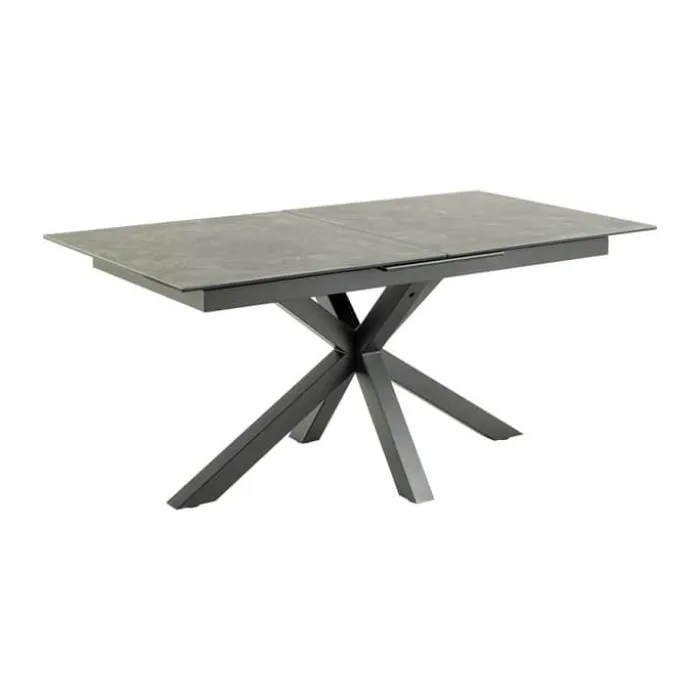 CASA Living Heaven Spisebord H 76 x B 90 x L 120 cm - Keramik/metal - Sort Fairbanks/sort