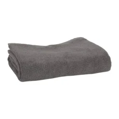 CASA Living Håndklæde B 70 x L 140 cm - Økologisk bomuld - Grå