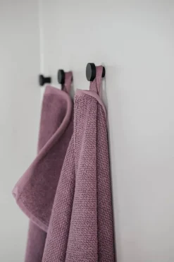 CASA Living Håndklæde B 50 x L 100 cm - Økologisk bomuld - Rosa