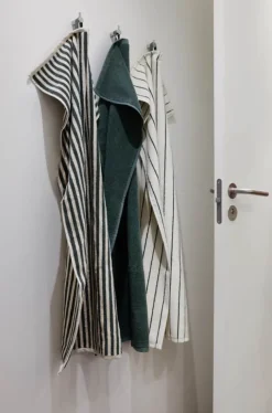 CASA Living Håndklæde B 50 x L 100 cm - Økologisk bomuld - Grøn