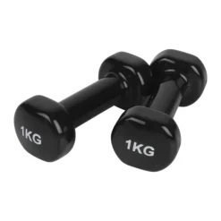 CASA Living Håndvægte - 2 stk. 1 kg - Jern - Sort