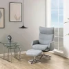 CASA Living Katrine Indskudsbord - 3 dele H 55 x B 50 x L 50 cm - Glas/stål - Klar