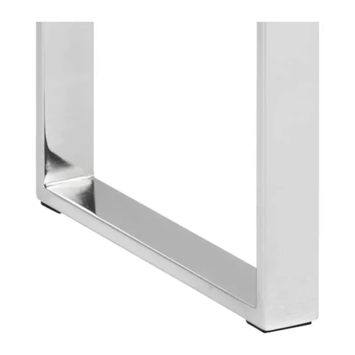 CASA Living Katrine Konsolbord H 76 x B 40 x L 110 cm - Glas/stål - Klar