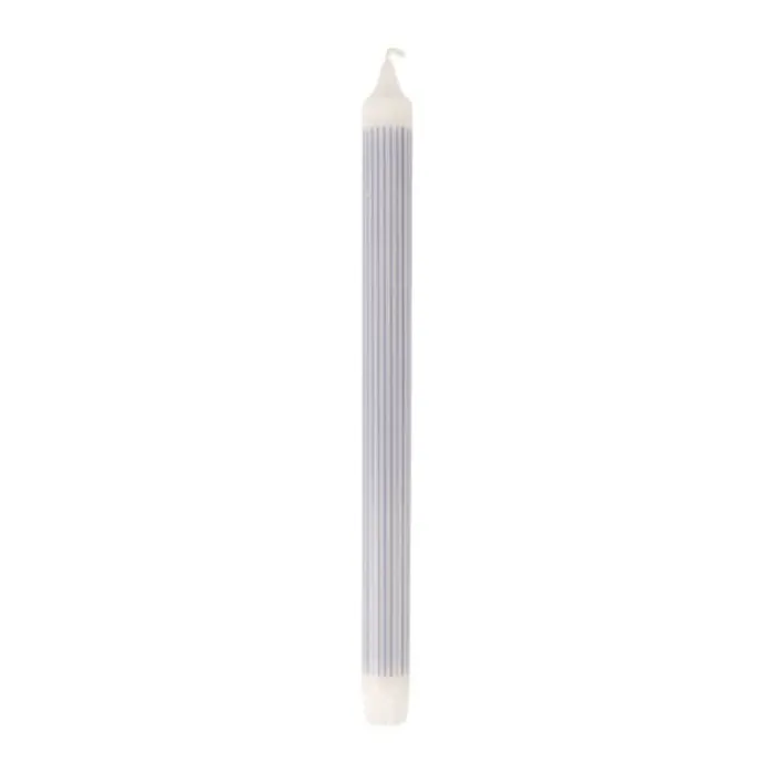 CASA Living Kronelys Ø 2,2 x H 29 cm - Stearin - Lilla