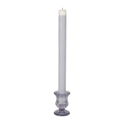 CASA Living Kronelys Ø 2,2 x H 29 cm - Stearin - Lilla