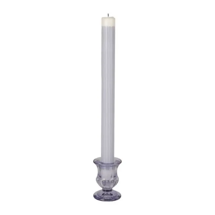CASA Living Kronelys Ø 2,2 x H 29 cm - Stearin - Lilla