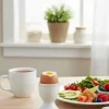 CASA Living Krus 45 cl - Porcelæn - Hvid