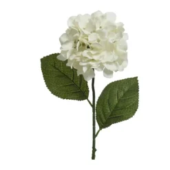 CASA Living Kunstig Blomst - Hortensia H 66 cm - Polyester - Hvid