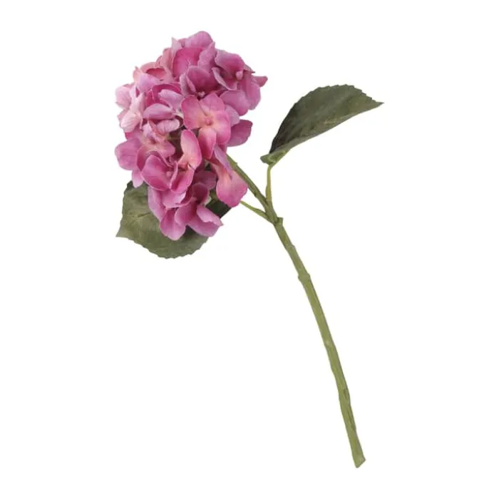 CASA Living Kunstig Blomst - Hortensiagren H 35 cm - Kunststof - Pink